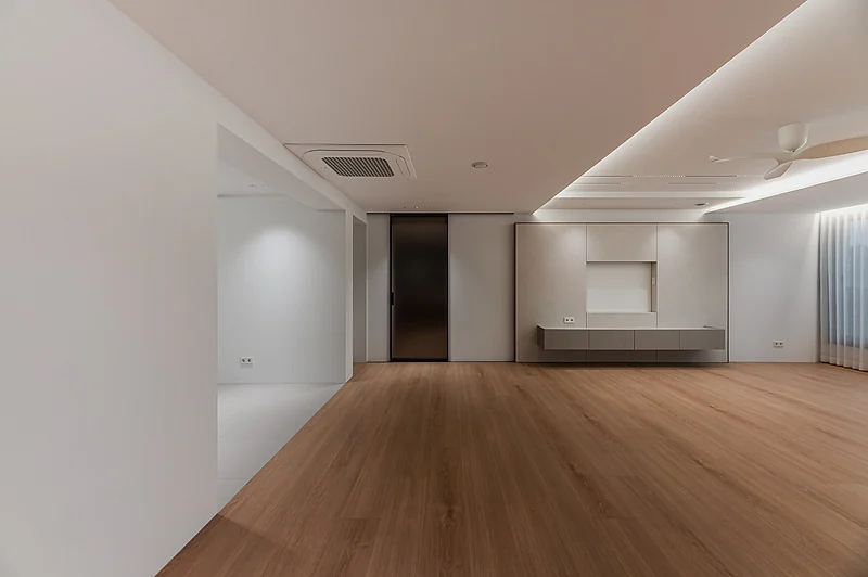 제주시 연삼로 그린스페이스휴 64평 · 거실